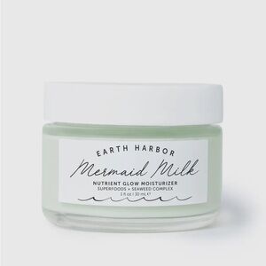Earth Harbor Mermaid Milk Nutrient Glow Moisturizer - Soft Green